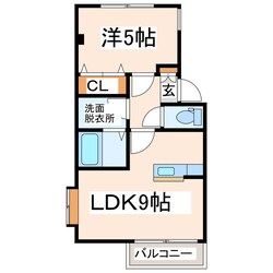 ライズ城山の物件間取画像